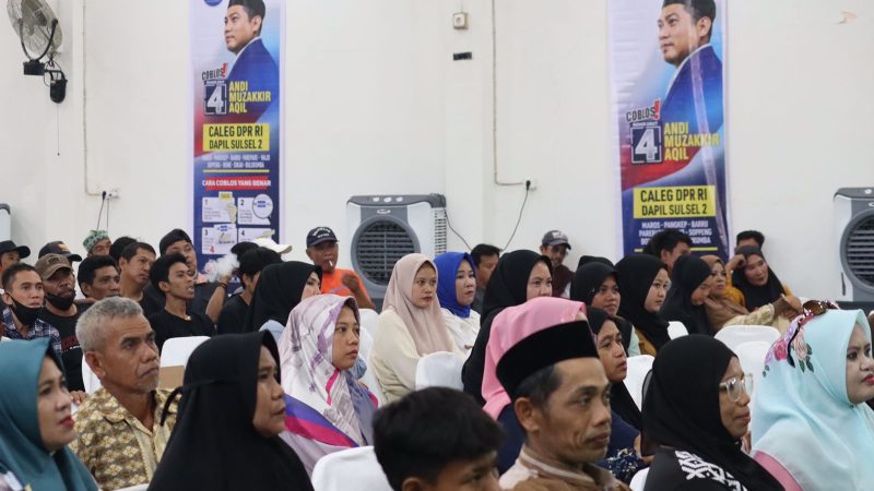 Siap Tempur Menuju Senayan, Amal Kumpulkan Seribu Tim Kerja di Kabupaten Wajo