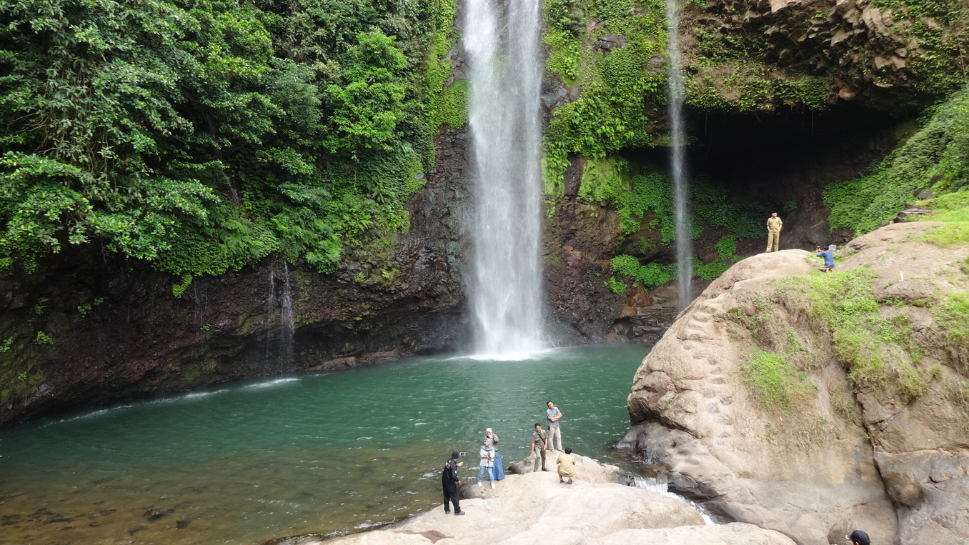 Keindahan Air Terjun Bantimurungna Gallang di Gowa, Sajikan Pemandangan Alam yang Elok. (Foto: Smart City Kabupaten Gowa)