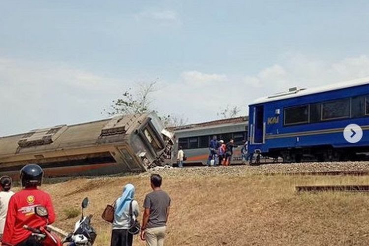 Begini Kronologi KA 17 Argo Semeru Relasi Surabaya Gubeng-Gambir dan KA 6 Argo Wilis relasi Bandung-Surabaya Gubeng