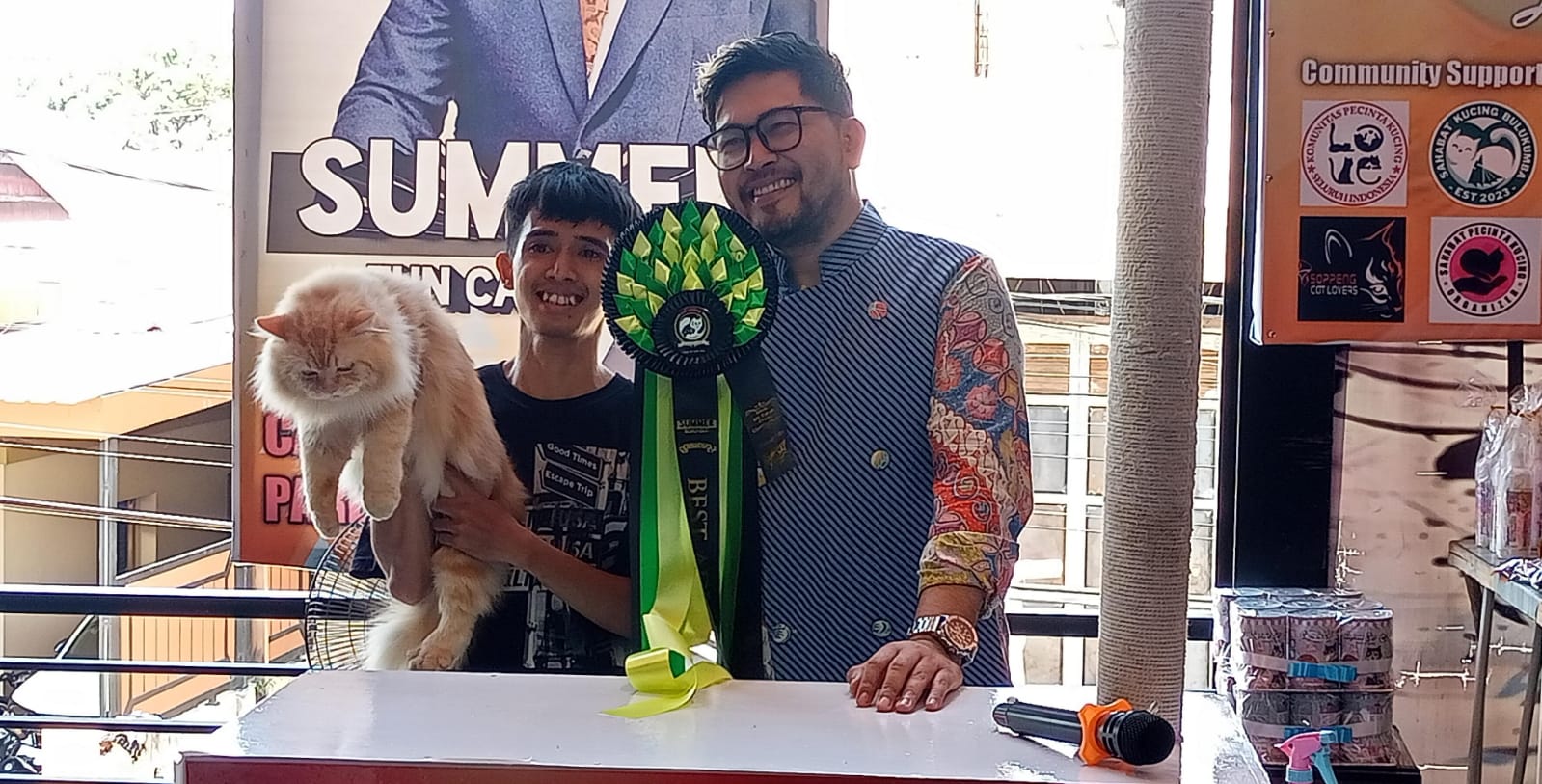 Berbagai Jenis Kucing Ikut Summer Cat Show 2023 di Parepare