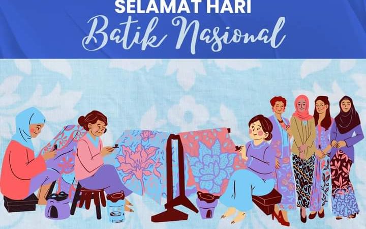 PAM Tirta Karajae Ucapkan Selamat Hari Batik Nasional 2023