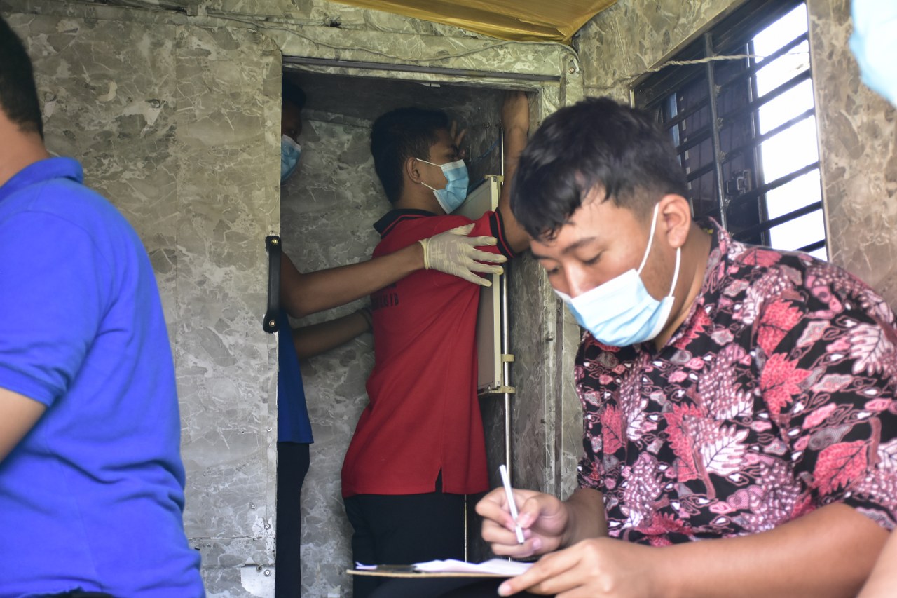 Stop TBC! Warga Binaan Rutan Pinrang Jalani Pemeriksaan X-ray Thorax