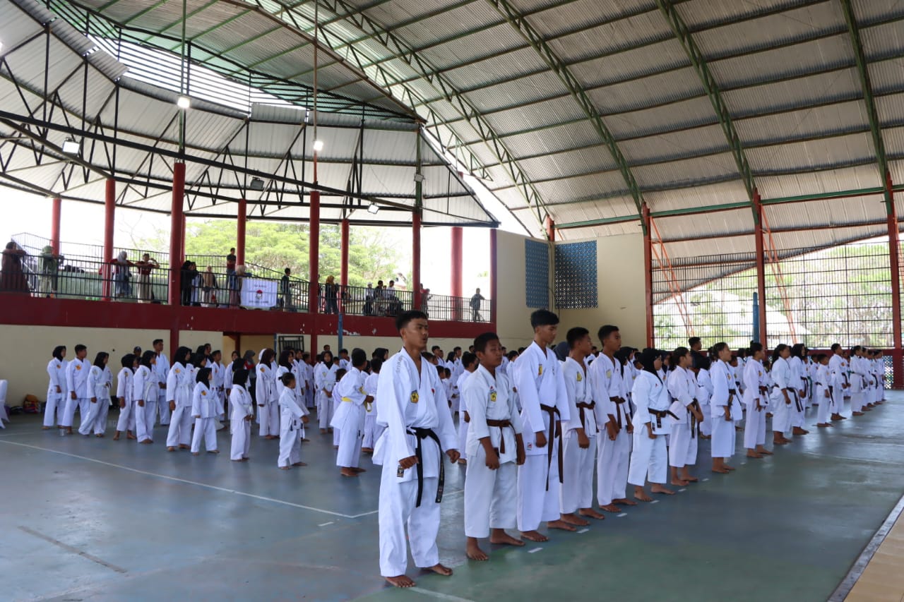 Bangkit Usai Vakum, Karateka Inkai Pinrang Ikuti Ujian Kenaikan Tingkat