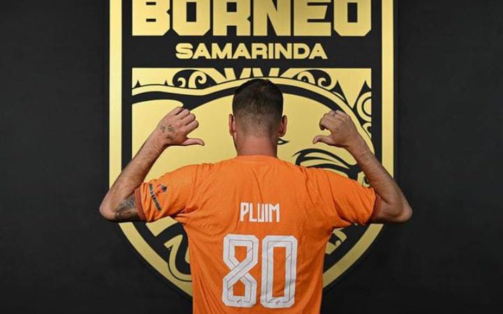 Wiljan Pluim Merapat ke Borneo Fc, Gunakan Jersey Nomor 80