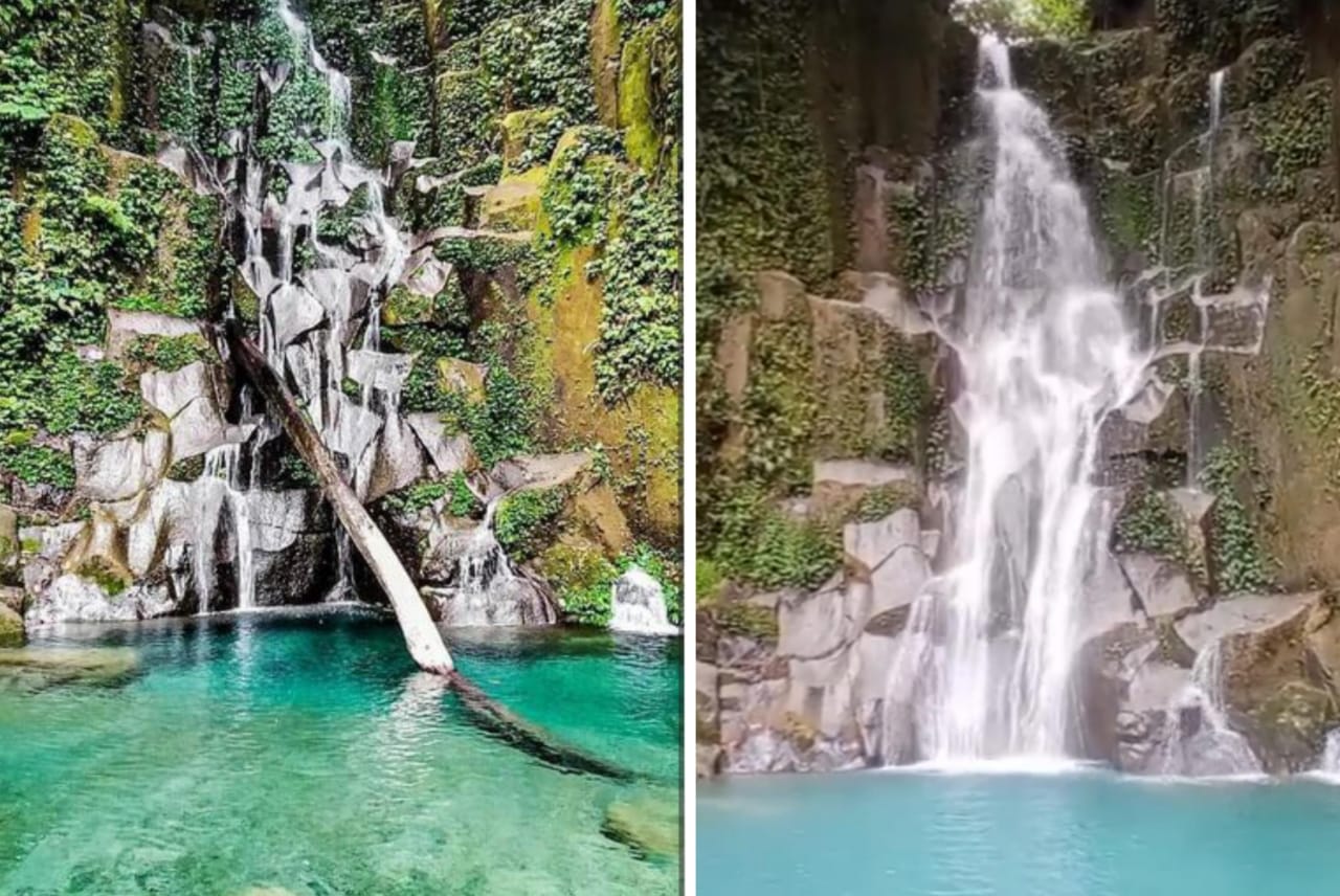 Wow! Ada Air Terjun Siluman di Langkat yang Bisa Menghilang