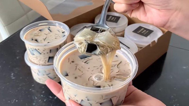 Resep Membuat Mocca Sago Coffee Jelly Drink yang Lagi Viral