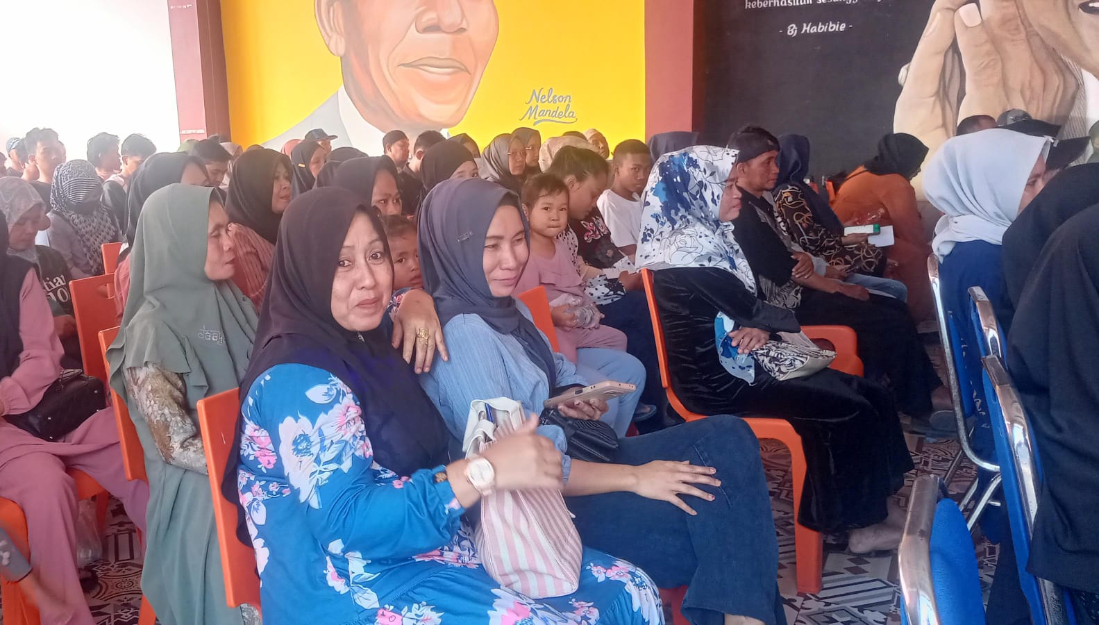 Reses Anggota DPRD Parepare, Asmawati, Sabtu (28/10/2023).
