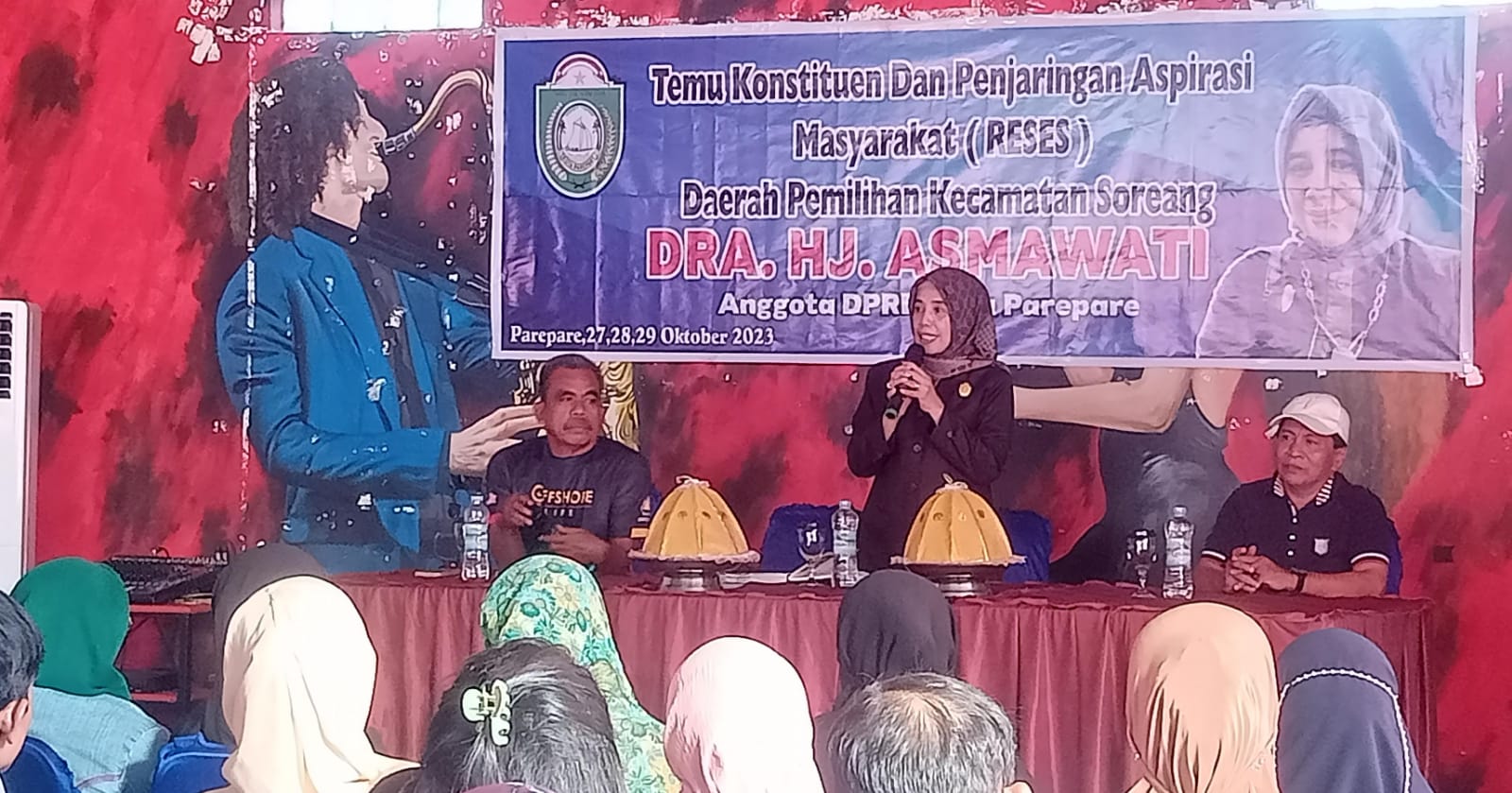 Anggota DPRD Parepare Asmawati Menyapa Konstituen Dapil Soreang dan Menjaring Aspirasi 