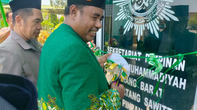 PWM Sulsel Resmikan Kantor Sekretariat PCM Pinrang Barat 