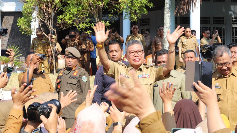 Suasana Haru: Taufan Pawe-Pangerang Rahim Akhiri Masa Jabatan Walikota dan Wawali, Pamit ke Jajaran Pemkot Parepare