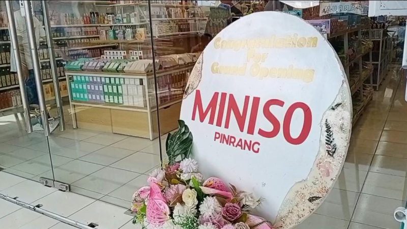 Banyak Promo, Miniso Pinrang Hadir di Bumi Lasinrang