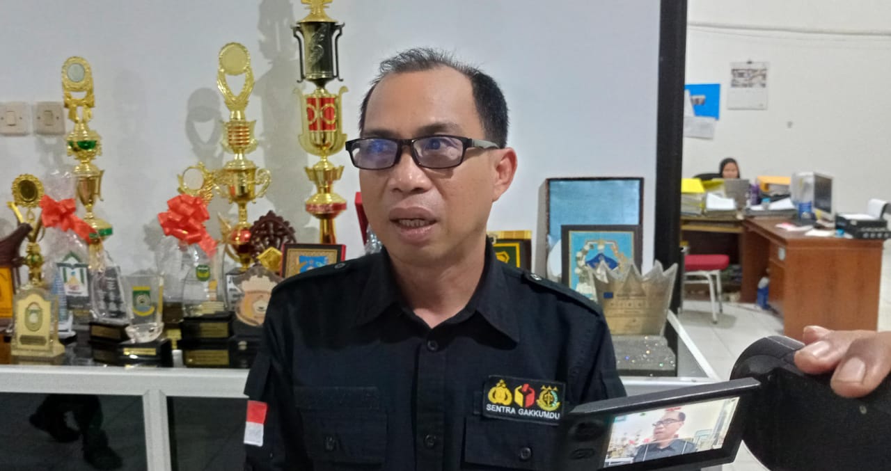 Ketua Bawaslu Kota Parepare, M Zainal Asnun di Gedung DPRD Parepare, Selasa (14/11/2023).