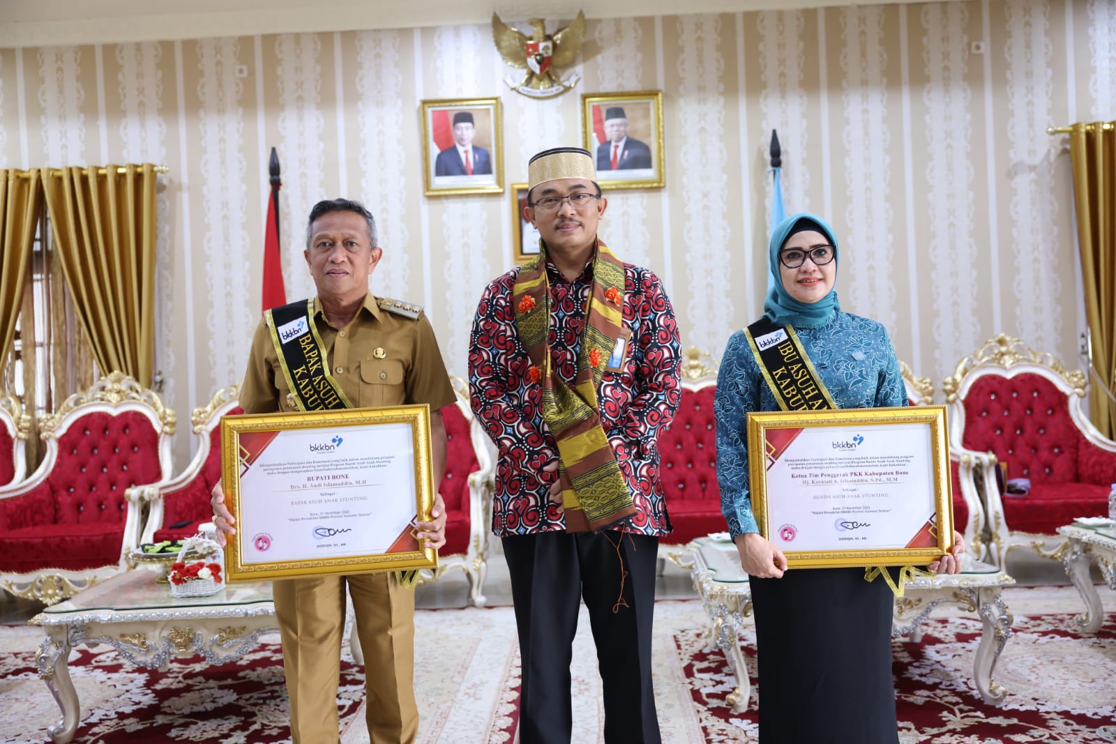 Andi Islamuddin Jadi Bapak Asuh Stunting di Bone, Komitmen Turunkan Angka Prevalensi