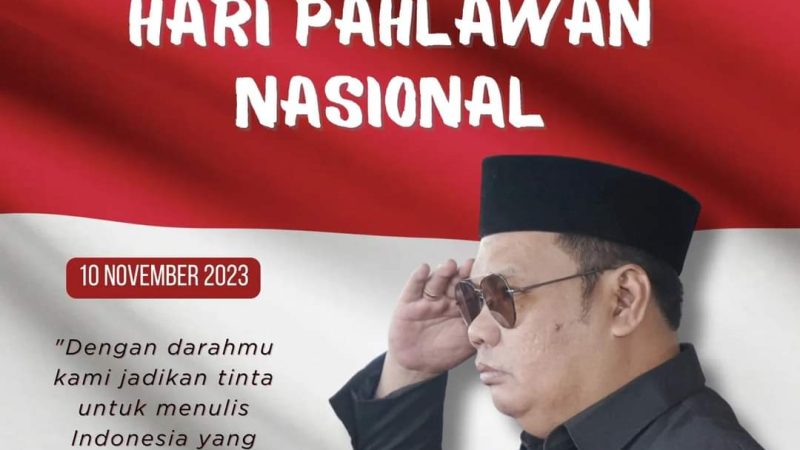 Keluarga Besar PAM Tirta Karajae Ucapkan Selamat Hari Pahlawan 10 November