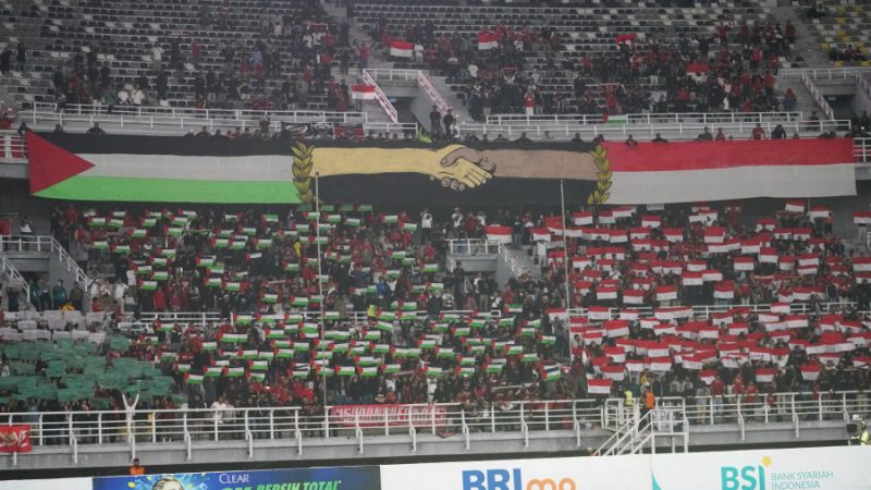 PSSI Tidak Melarang Suporter Kibarkan Bendera Palestina di Tribun Penonton