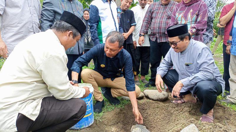 Akbar Ali dan Dollah Mando Kawal Pembangunan Asrama Ponpes Zubdatul Asrar NU Parepare