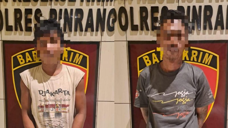 Polisi Amankan Terduga Pencuri Ayam Ketawa di Pinrang