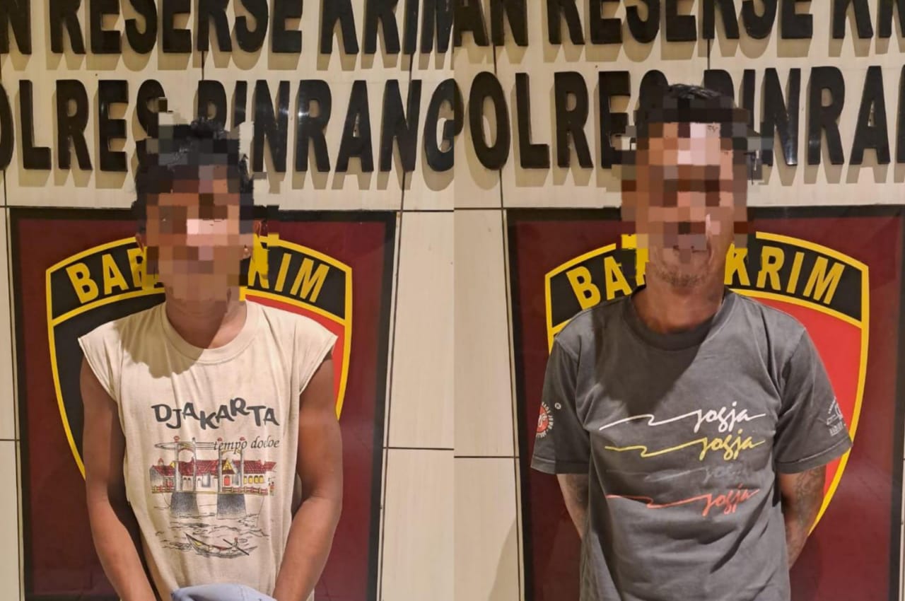 Polisi Amankan Terduga Pencuri Ayam Ketawa di Pinrang