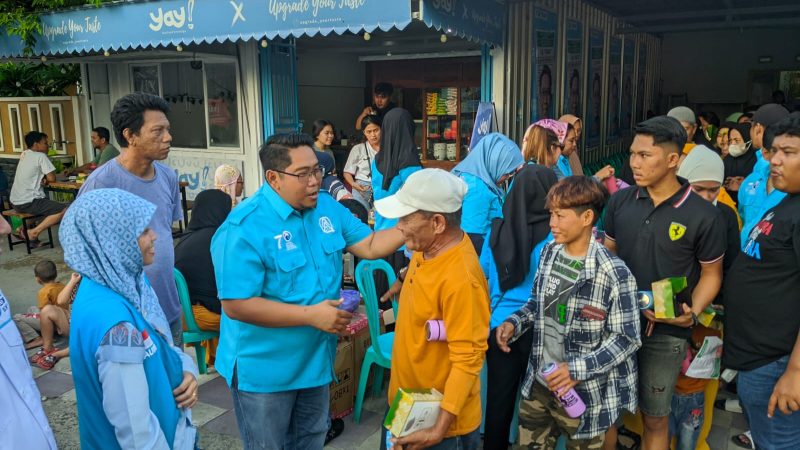 Menuju DPRD Parepare, Asyari Abdullah Kampanye di Perumnas