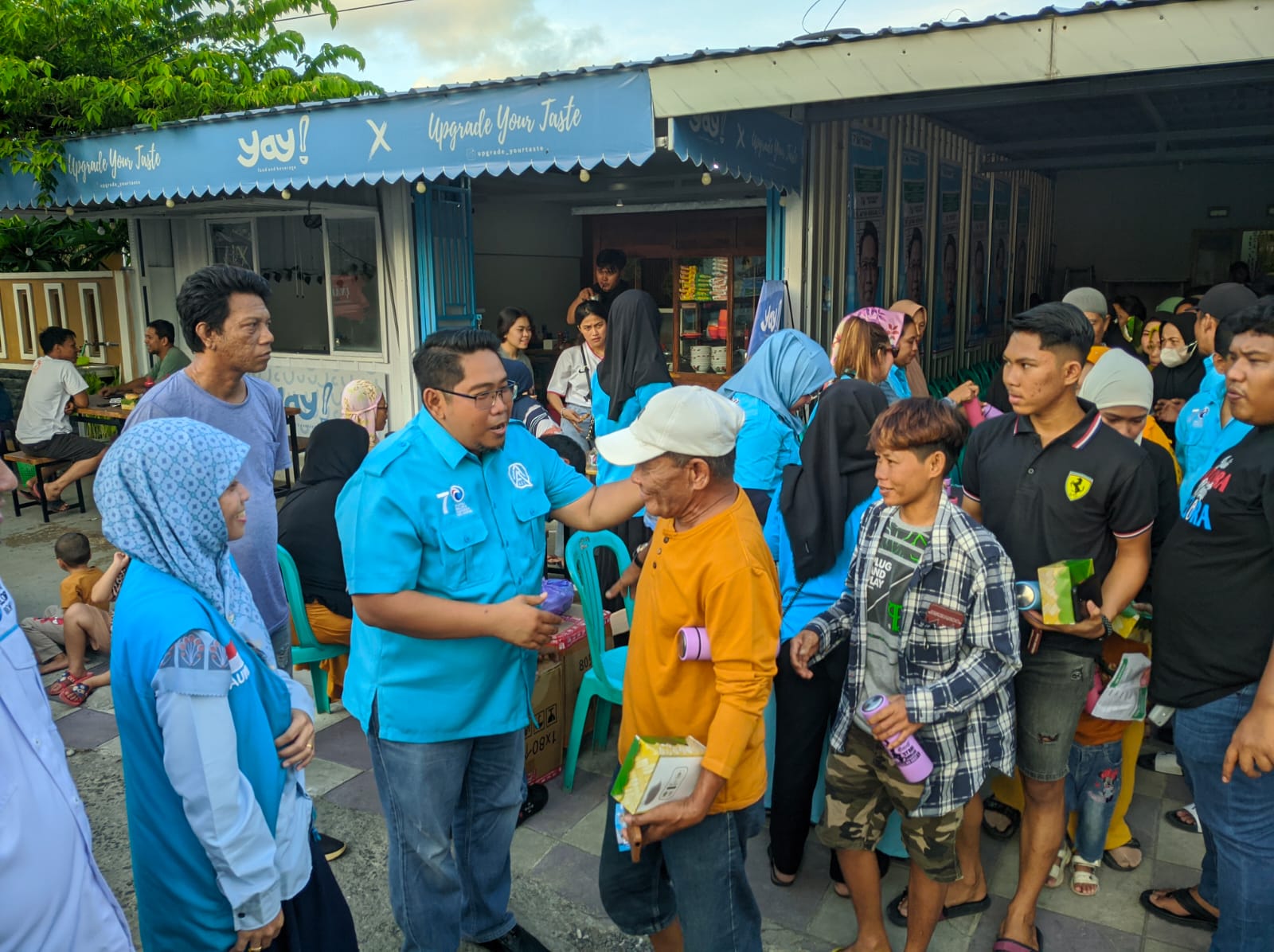 Menuju DPRD Parepare, Asyari Abdullah Kampanye di Perumnas