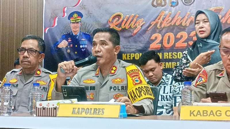 Hasil Penanganan Kasus di Polres Parepare Tahun 2023 dan Perbandingan 2022