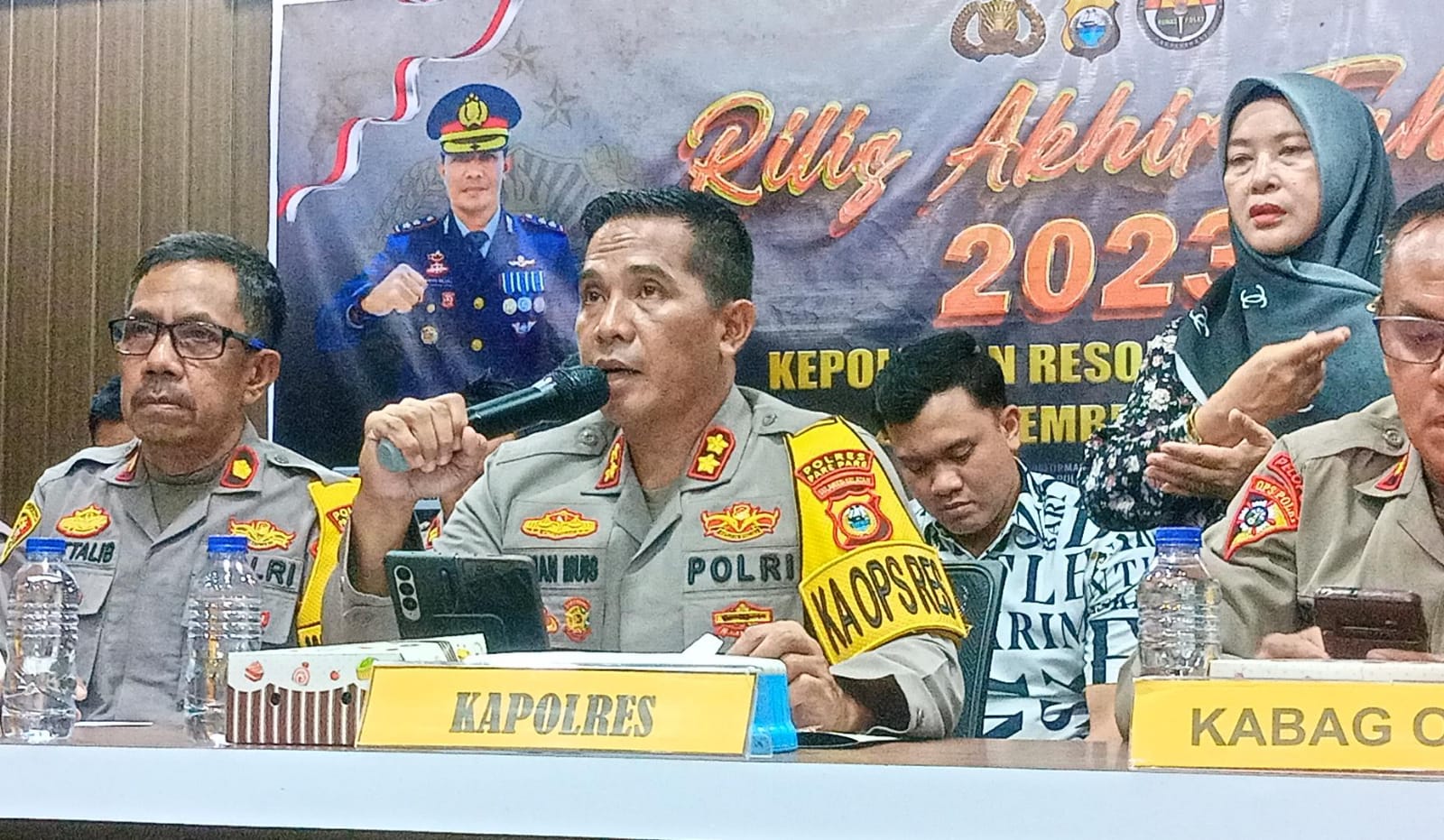 Hasil Penanganan Kasus di Polres Parepare Tahun 2023 dan Perbandingan 2022