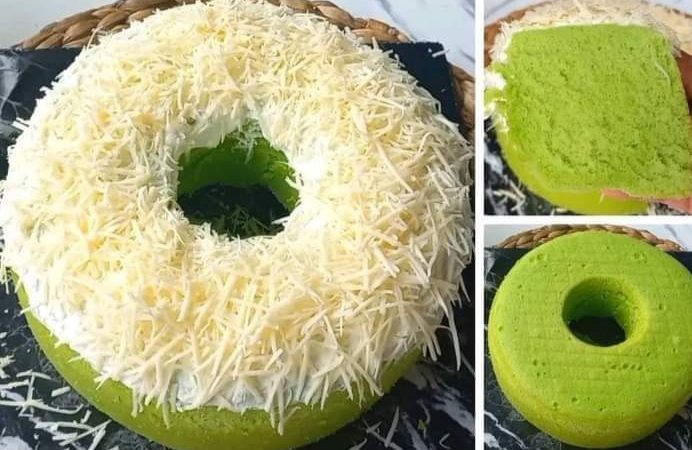 Resep Bolu Pandan Santan Kukus dengan Tekstur Lembut