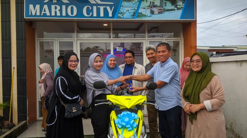 Hoki, 10 Pembeli Rumah di Mario City Dapat Motor Gratis