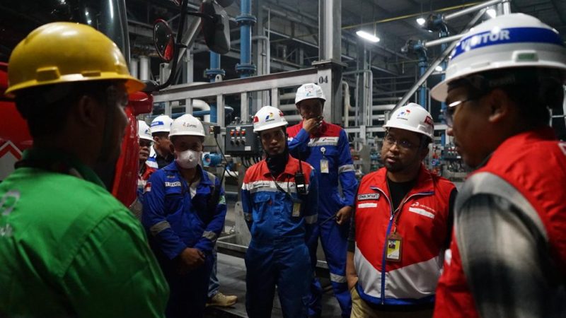 Awali 2024 dengan Energi Positif, EGM Pertamina Patra Niaga Sulawesi Cek Sarfas IT Makassar