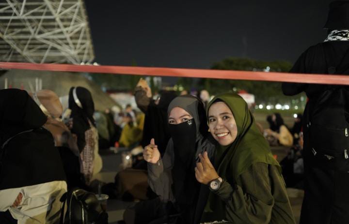 Konser Amal dan Doa Bersama untuk Palestina di Makassar, Minggu (31/12/2023). (Foto: AMPP)