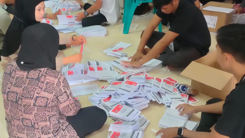 37 Hari Menuju Pemilu 2024, KPU Pinrang Kebut Penyortiran Surat Suara