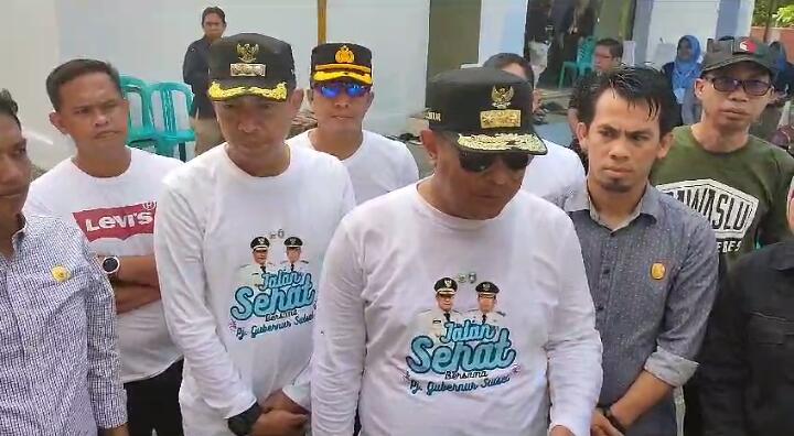 Pj Gubernur Sulsel dan Pj Wali Kota Parepare Tinjau Proses Sorlip Surat Suara