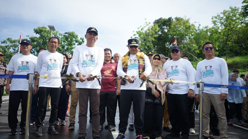 Pj Gubernur Sulsel dan Pj Wali Kota Parepare Resmikan Jembatan Akbar