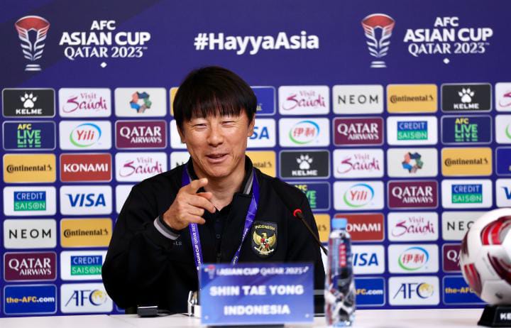 Shin Tae Yong Optimis Timnas Indonesia Beri Kejutan saat Laga Perdana Piala Asia Melawan Irak