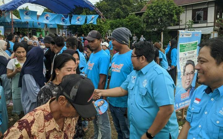 Kampanye di Lemoe, Caleg Gelora Asyari Abdullah: Politik sebagai Ladang Pahala