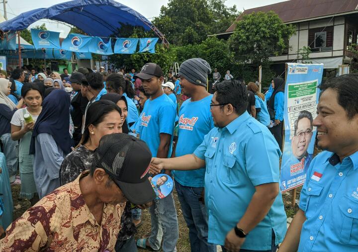 Kampanye di Lemoe, Caleg Gelora Asyari Abdullah: Politik sebagai Ladang Pahala