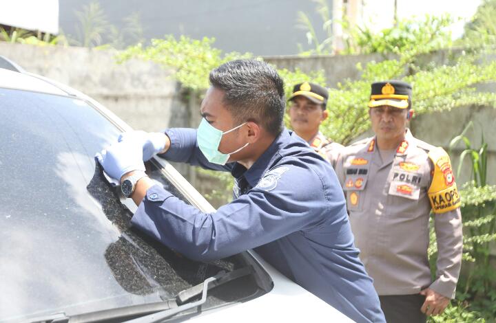 Kaca Mobil Ketua PDIP Parepare Tidak Ditembak, Reaksi PPA dan BTK Negatif