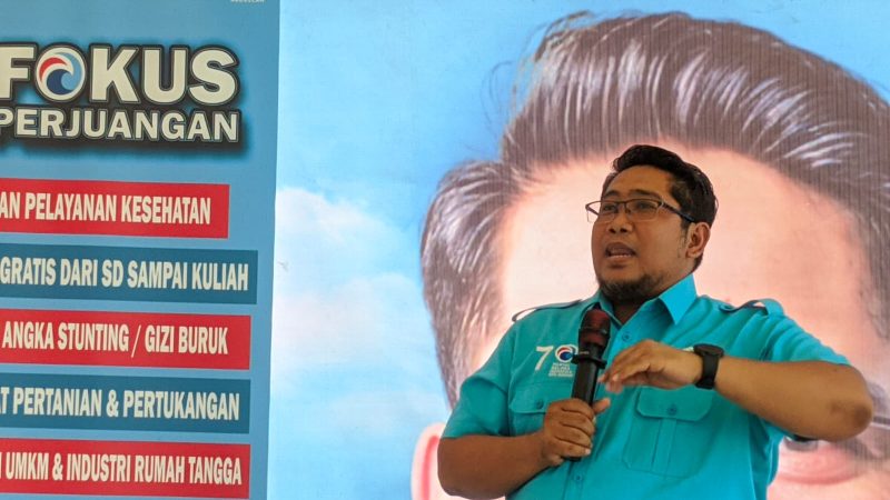 Janji Politik Asyari Abdullah Sejahterakan Petani Bacukiki