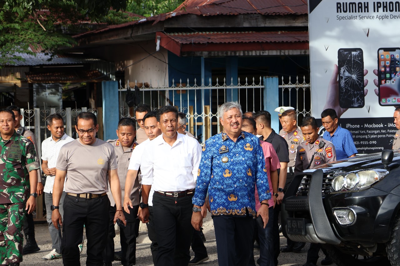 Bupati Irwan Terima Kunjungan Perdana Kapolda Irjen Andi Rian di Pinrang