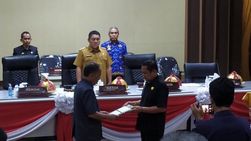 DPRD-Pemkot Parepare Serah Terima MoU Pagu Indikatif Wilayah Tahun 2025