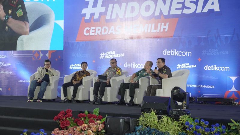 Kajati Sulsel Jadi Narasumber Acara Talk Show oleh Kemenkominfo dan Detikcom, Bahas soal Pemilu 