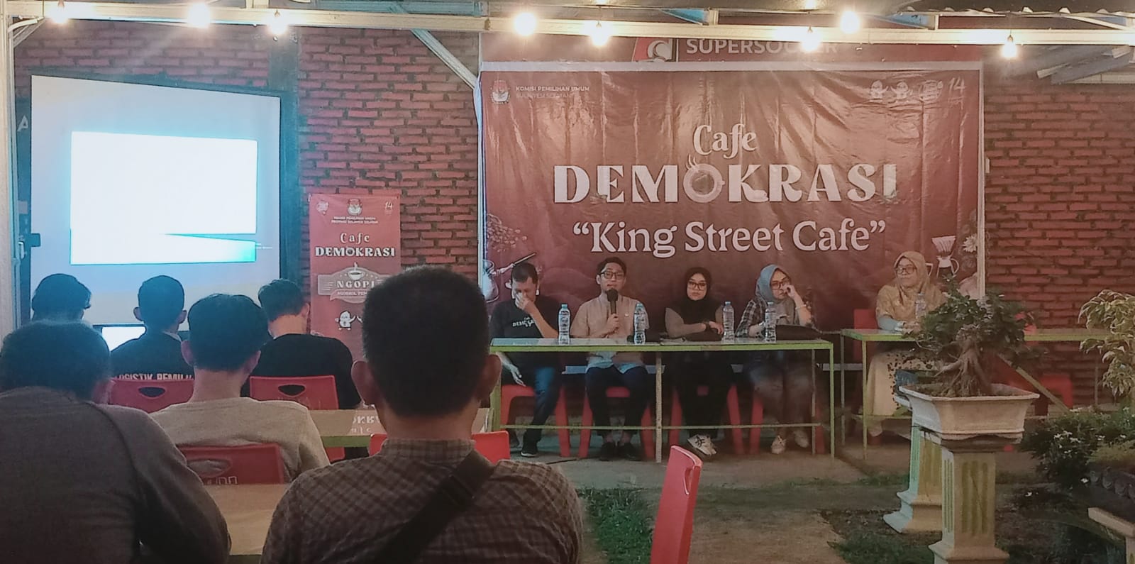 KPU Parepare Gelar Cafe Demokrasi, Ajak Jurnalis Sukseskan Pemilu 2024