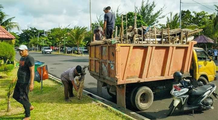 SKPD Pemkot Parepare Turun Langsung Aksi Bersih-bersih, Sambut Penilaian Adipura