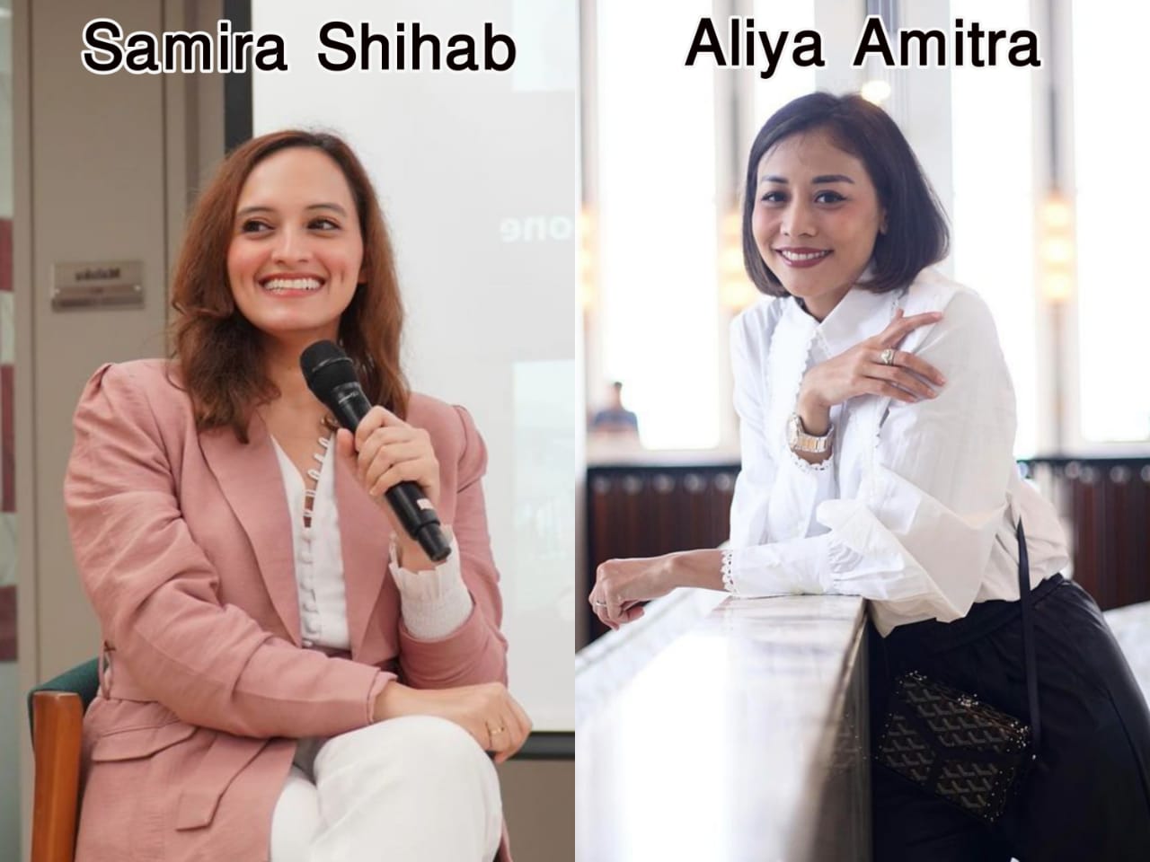 Samira Shihab dan Aliya Amitra