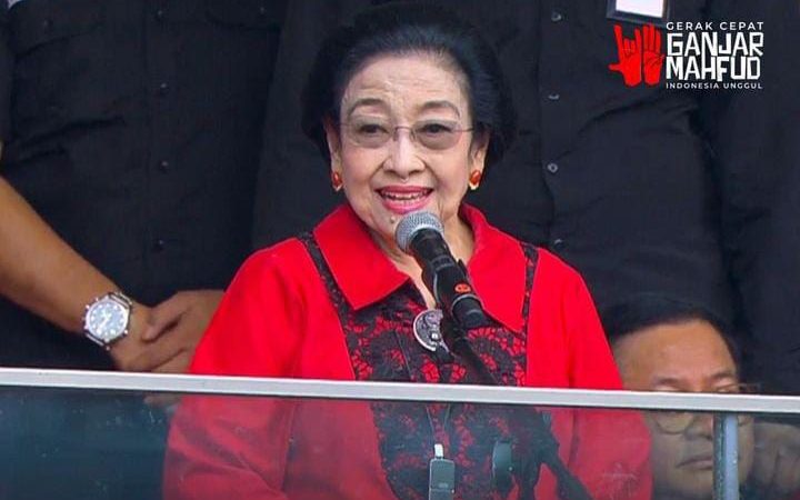 Hadiri Kampanye Akbar Ganjar-Mahfud, Megawati: Hei Polisi Hei Tentara Jangan Intimidasi Rakyatku