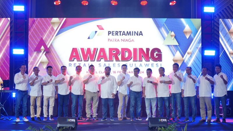 Awarding Mitra Retail Sales, Apresiasi Pertamina kepada Mitra Bisnis Terbaik di Sulawesi