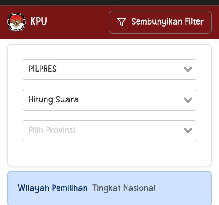 KPU Bantah Server Sirekap Pemilu 2024 Ada di Luar Negeri