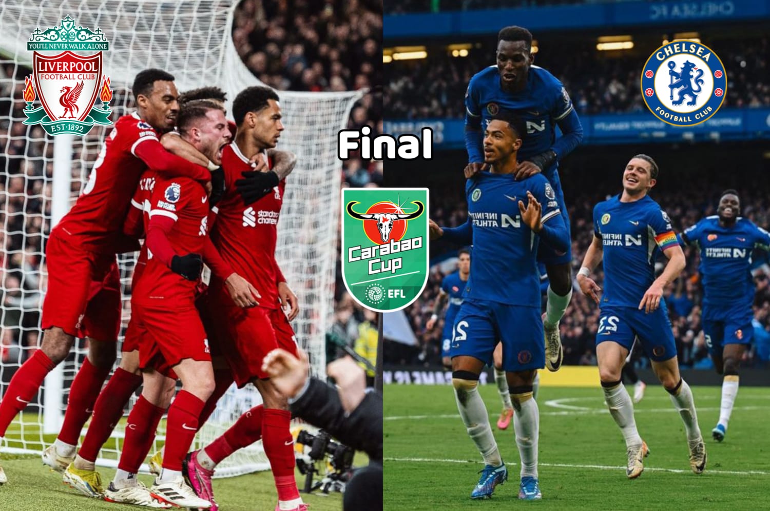 Final Carabao Cup: Prediksi Chelsea vs Liverpool 25 Februari 2024