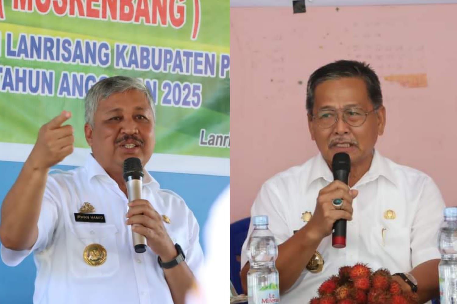 Beda Tempat, Bupati Irwan dan Wabup Alimin Ikuti Musrenbang Kecamatan