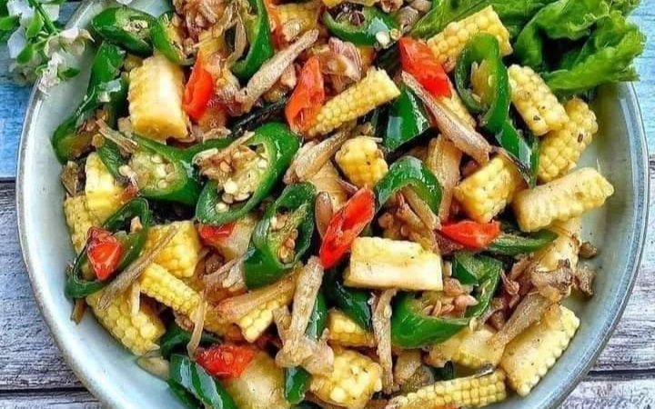 Resep Tumis Jagung Putren Cabai Hijau